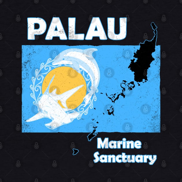 Palau Marine Sanctuary by NicGrayTees